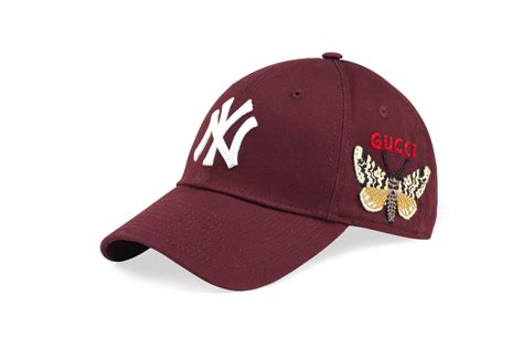 yankees gucci hat|gucci ace yankees.